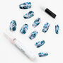 Faux ongles ballerine &eacute;clair - Lot de 24,
