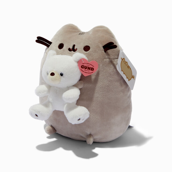 Pusheen&reg; 9.5&#39;&#39; Holding a Bear Soft Toy,