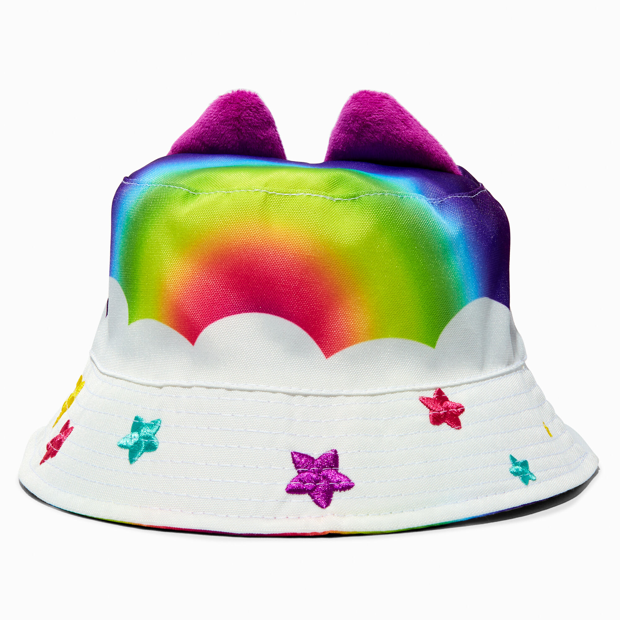 Aphmau Claire s Exclusive Rainbow Cat Bucket Hat Claire s US