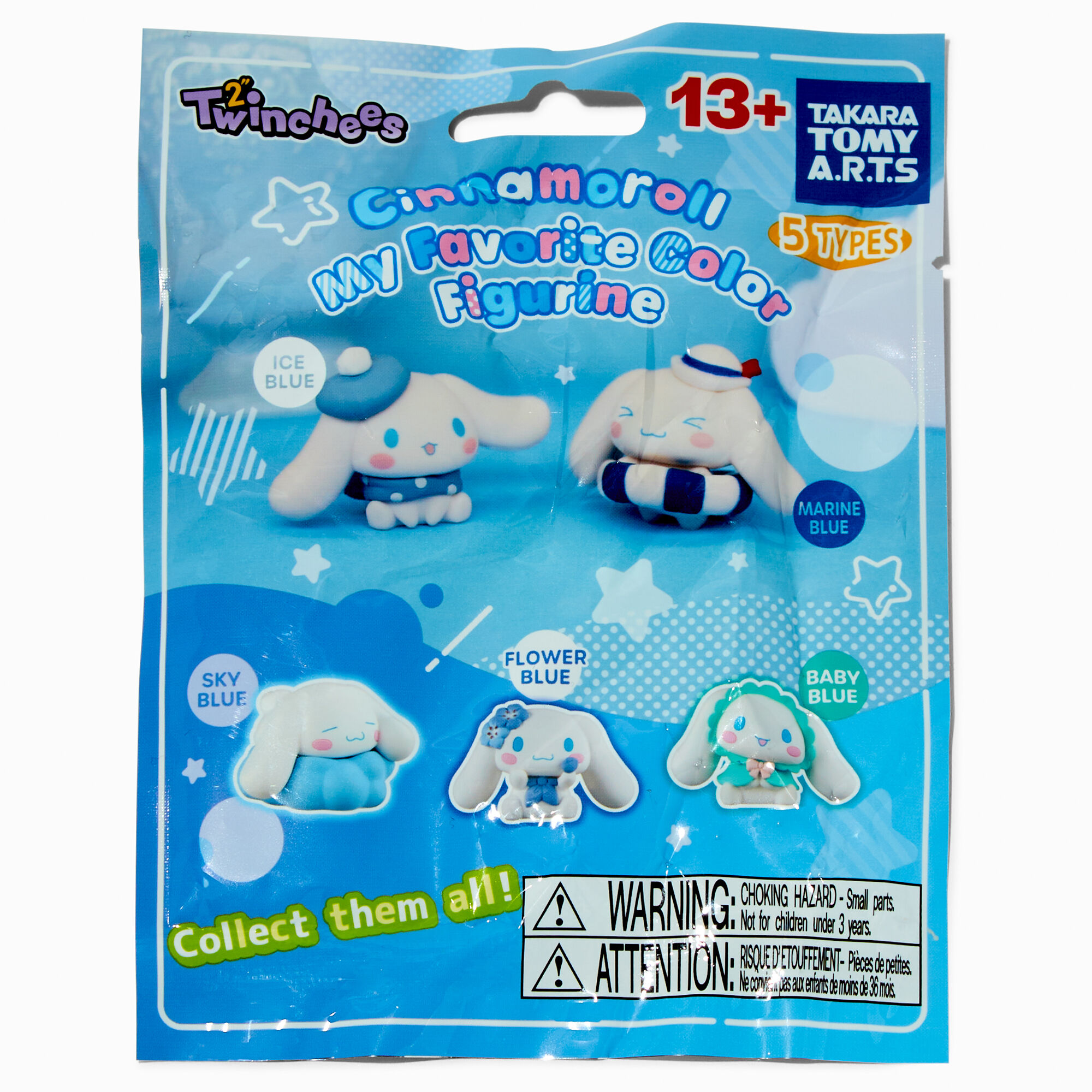 Cinnamoroll™ My Favorite Color Figurine Blind Bag - Styles Vary,