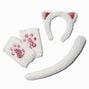 Ensemble de d&eacute;guisement chat blanc - Lot de 3,