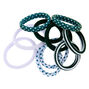 Claire&#39;s Club Hair Bobbles - Green, 10 Pack,