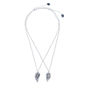 Silver Best Friends Pendant Necklace - 2 Pack,
