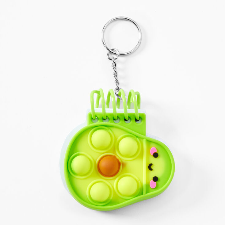 Popper Avocado Mini Diary Keyring,