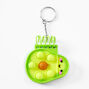 Popper Avocado Mini Diary Keyring,