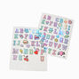 Initial Stainless Steel Water Bottle with Stickers,