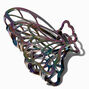 Holographic Filigree Butterfly Medium Hair Claw,