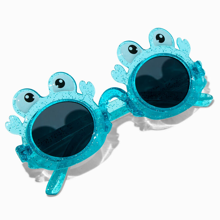 Lunettes de soleil crabe bleues Claire&#39;s Club,
