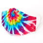 Cotton Rainbow Tie Dye Face Mask - Child Medium/Large,
