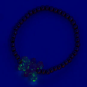 T H E M E x Claire&#39;s Rainbow Glow in the Dark Bracelet Set - 5 Pack,