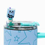 Blue Boba Tea &amp; Blue Star Straw Covers - 2 Pack,