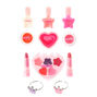 Lot de maquillage chatoyant et bagues enfants,