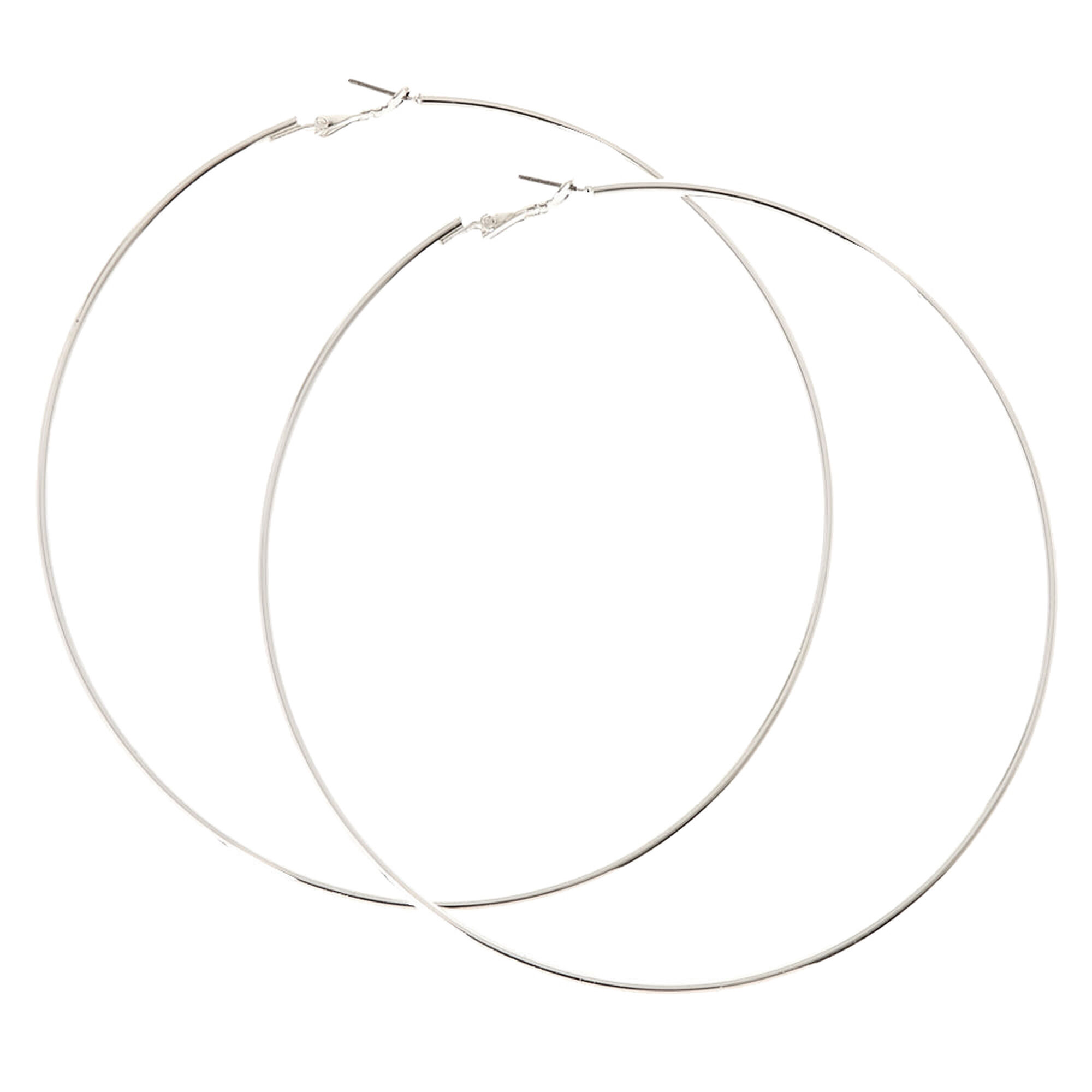 The Geometric Line Hoop Earring – LFrank