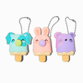 Gloss petits animaux bubblegum Pucker Pops&reg; - Lot de 3,