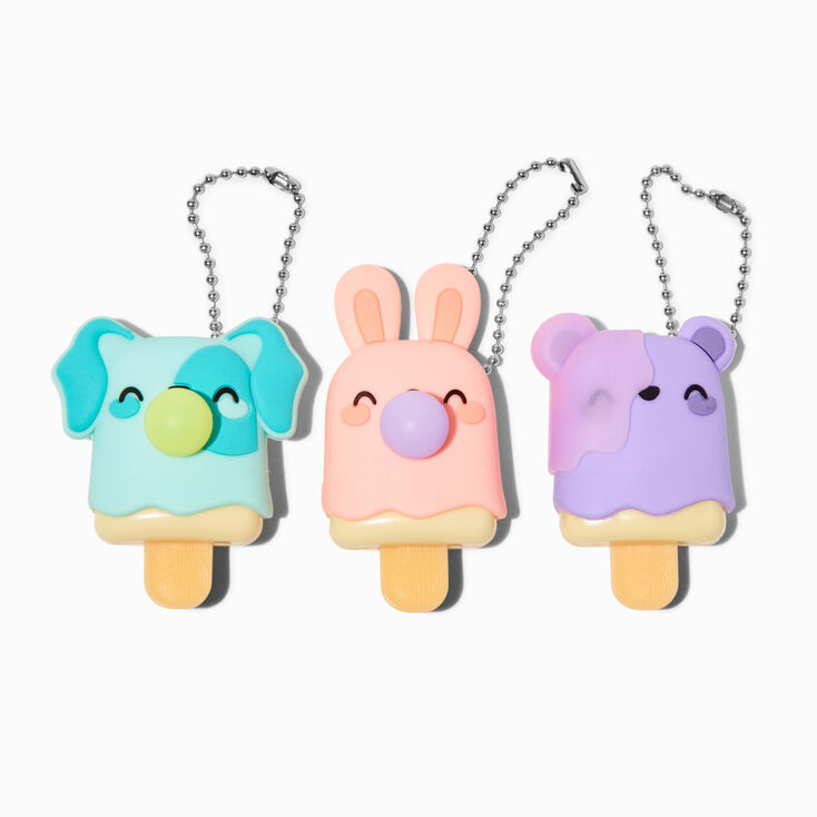 Gloss petits animaux bubblegum Pucker Pops&reg; - Lot de 3,