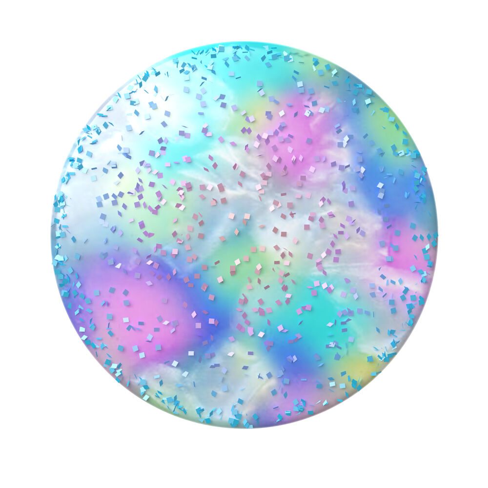 PopSockets Swappable PopGrip - Rainbow Cotton Candy,