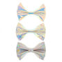 Holographic Hair Bow Clips 3 Pack,