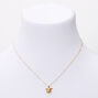 Gold Turtle Pendant Necklace,
