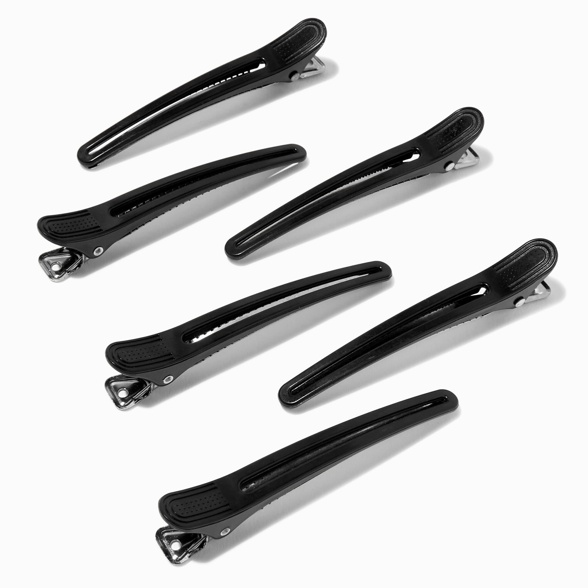 View Claires Beak Hair Styling Clips 6 Pack Black information