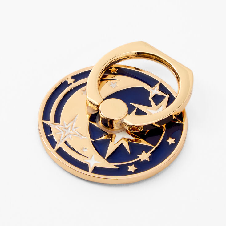 Celestial Moon And Stars Phone Ring Stand,