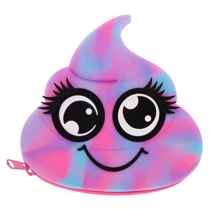 Pastel Poop Coin Purse - Lilac,