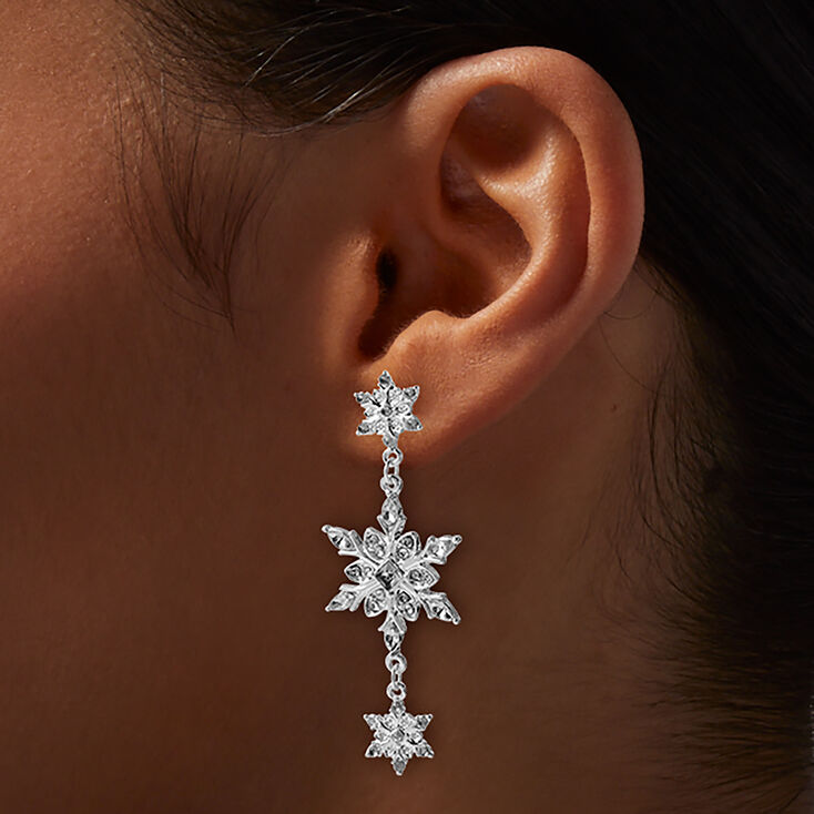 Boucles d&rsquo;oreille devant-derri&egrave;re rayons de soleil en strass,