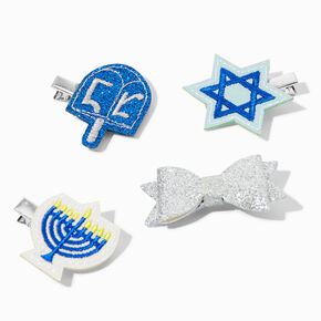 Hanukkah Assorted Hair Barrettes - 4 Pack,