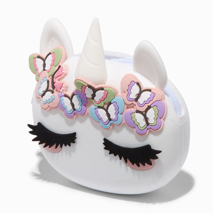 Butterfly Unicorn Jelly Coin Purse,