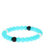 Glow In The Dark Fortune Stretch Bracelet - Blue,