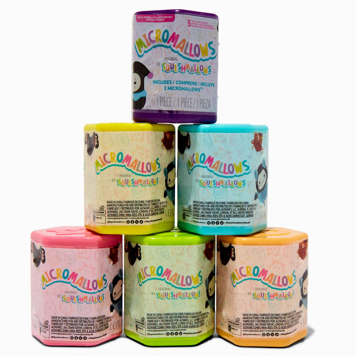 Micromallows&trade; by Squishmallows&trade; 2.5&quot; Micro Single Plush Toy Blind Bag - Styles Vary,