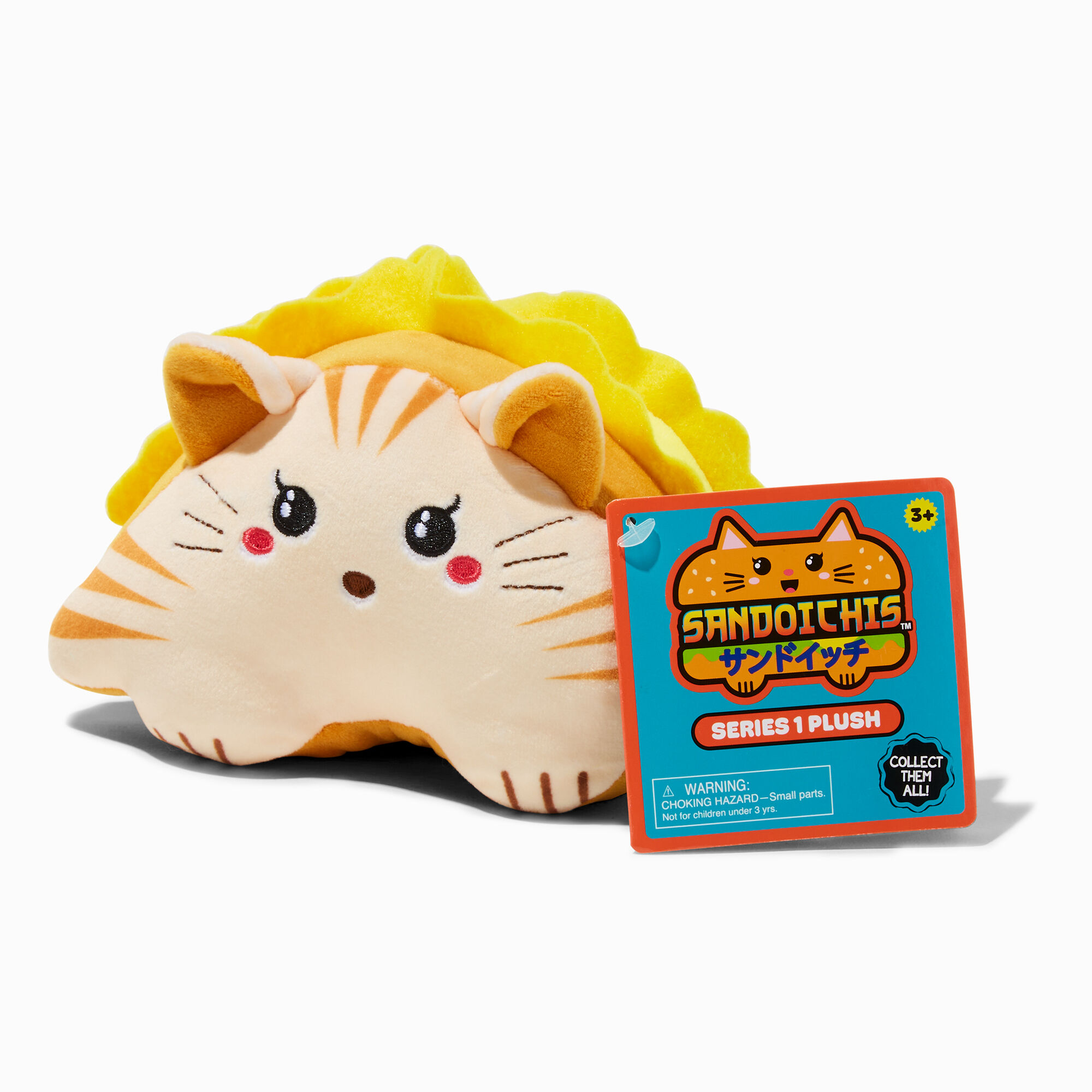 Sandoichis™ Series 1 Tammy the Grilled Cheese Tabby Plush Toy,