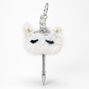 Unicorn Mini Keychain Pen - White,