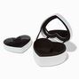 Yin Yang Silver Heart Shaped Jewelry Box,