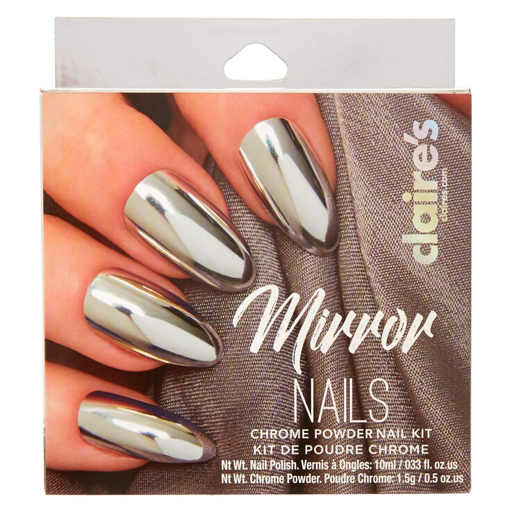 Chrome Powder Nail Kit Claire