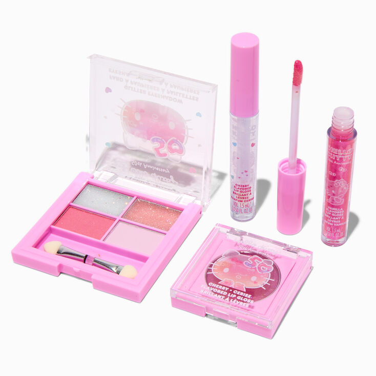 Hello Kitty&reg; 50th Anniversary Claire&#39;s Exclusive Makeup Set - 4 Pack,