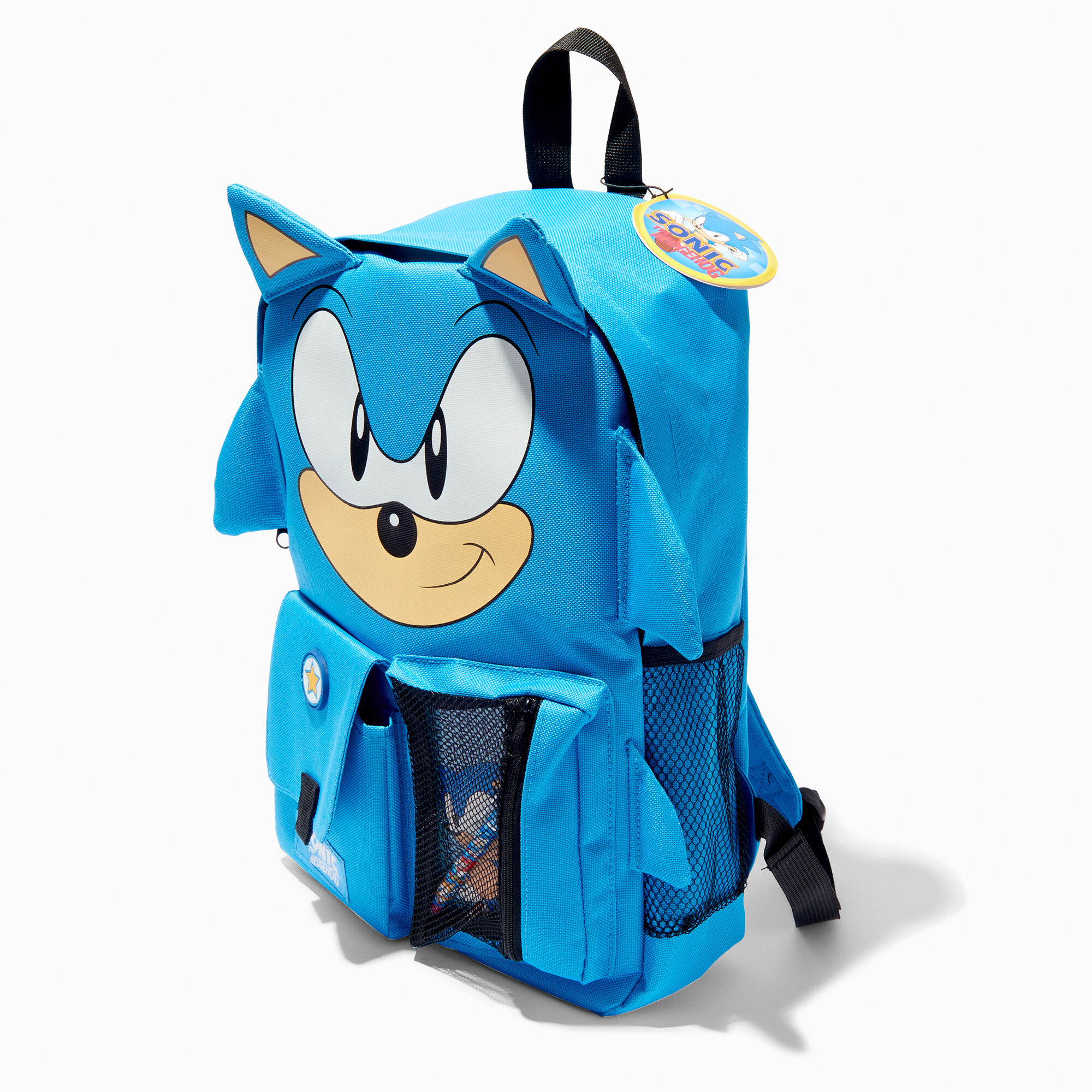 View Claires Sonic The Hedgehog Backpack Blue information