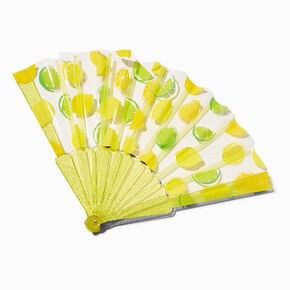 Citrus Slice Personal Folding Fan,