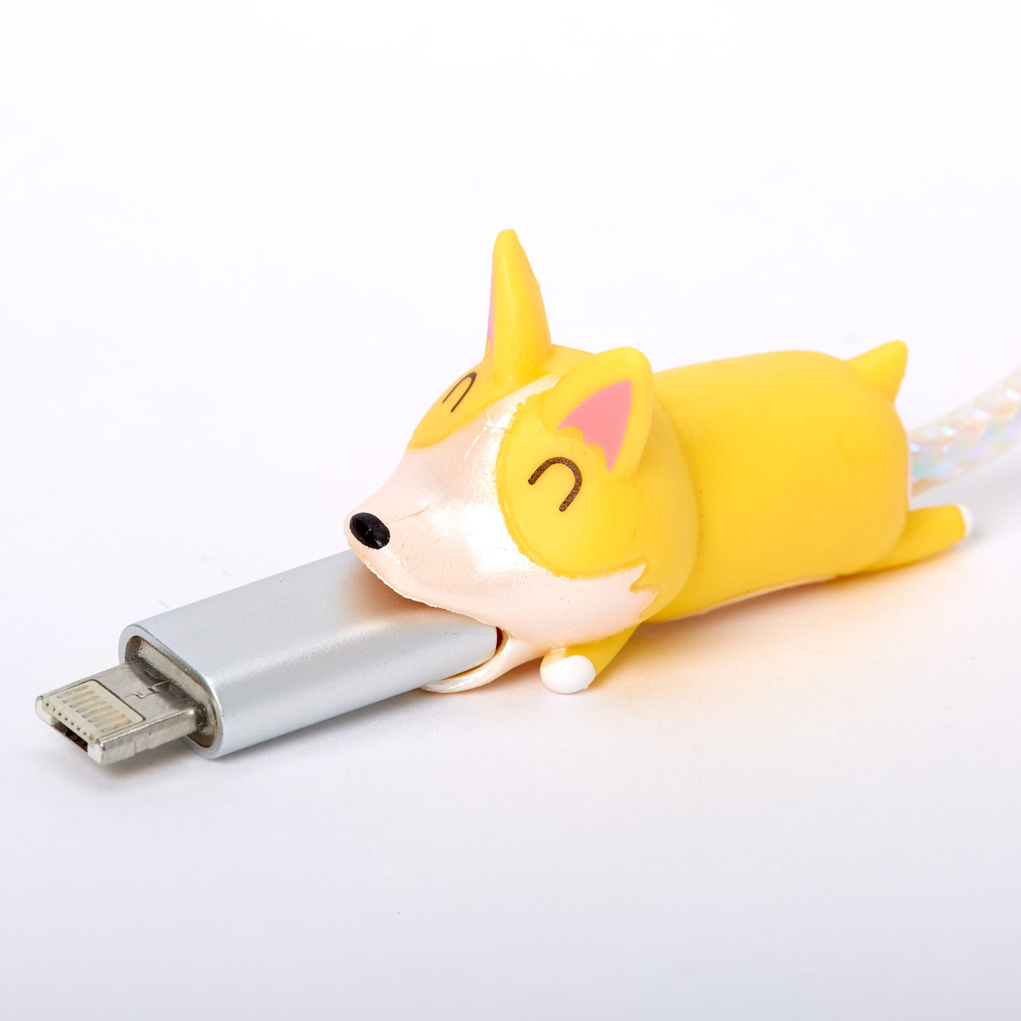 Corgi Cable Critter - Yellow,