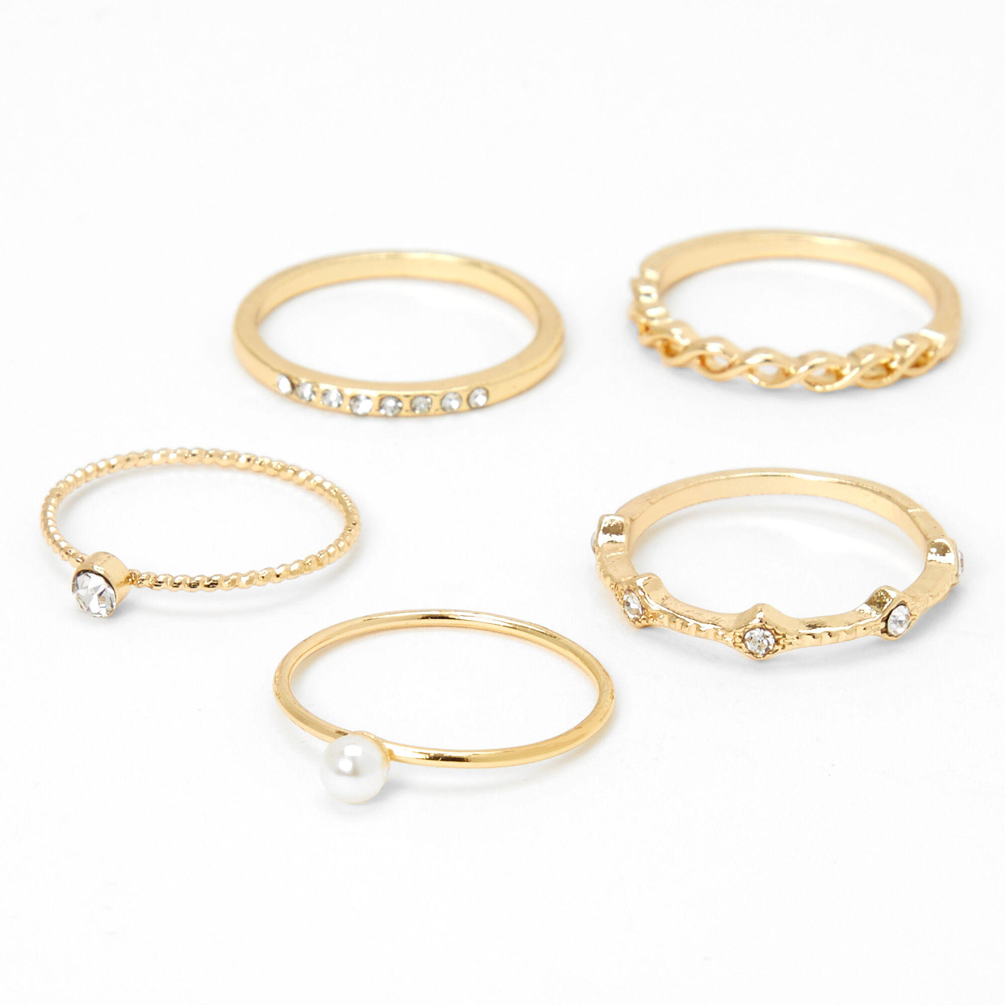Rings clearance from claires