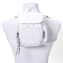 Nylon &amp; Mesh Mini Backpack - White,
