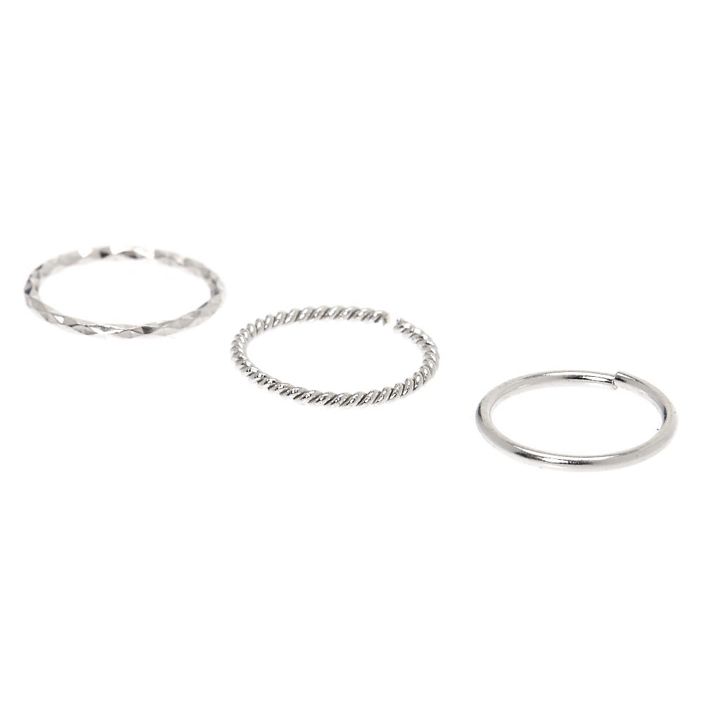 Claire's sterling silver rings hotsell