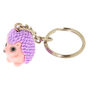 Lot de 5&nbsp;porte-cl&eacute;s best friends motif h&eacute;risson,