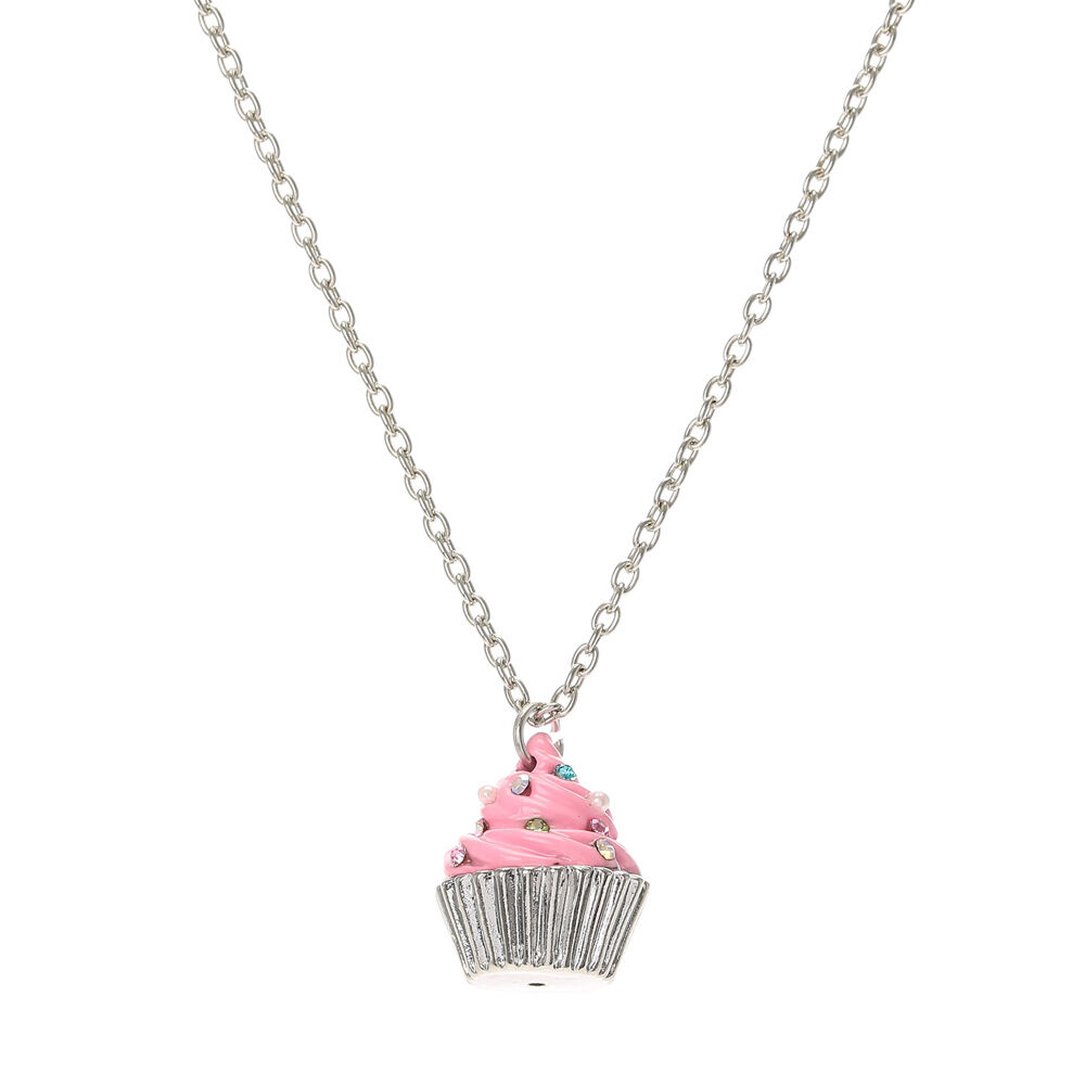 Cupcake discount charm necklace