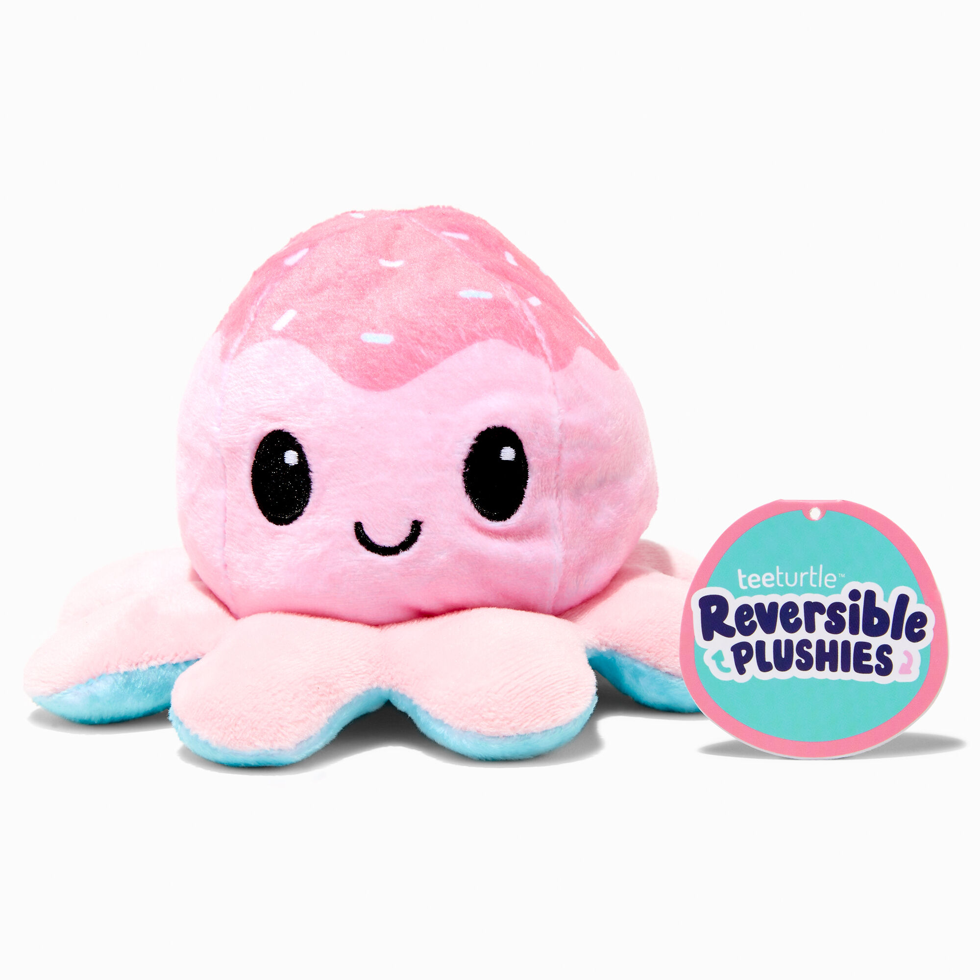 TeeTurtle Reversible Plushies Ice Cream Octopus Claire s US