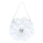 Claire&#39;s Club Pearl Floral Clutch Bag - White,