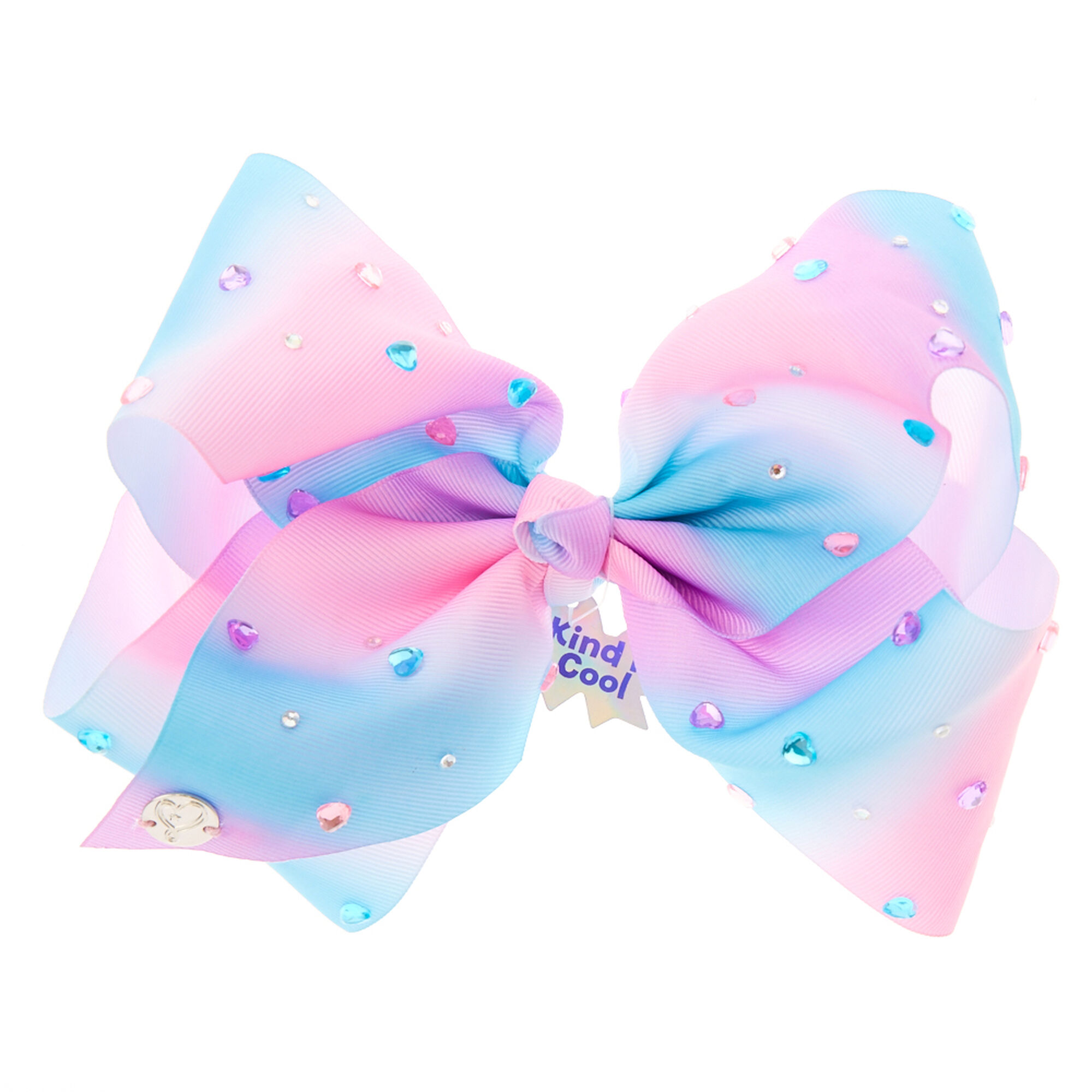 JoJo Siwa Large Ombre Kind Is Cool Signature Hair Bow Claire's