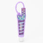 Tube de gloss &agrave; initiale - Violet, J,