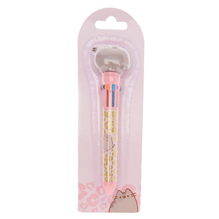 Claire's Stylo 10 couleurs Wild Side Pusheen® - Rose