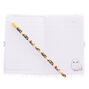 Journal intime et crayon blancs Hedwige de Harry Potter&trade;,