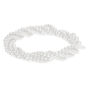 Pearl Twist Stretch Bracelet - White,